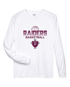 Picture of HRHS Basketball Long-Sleeve T-Shirt (Burgundy Design)