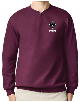 Picture of HRHS Staff Unisex Fleece Quarter-Zip Sweatshirt