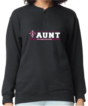 Picture of HRHS Aunt Unisex Fleece Quarter-Zip Sweatshirt