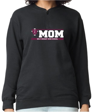 Picture of HRHS Mom Unisex Fleece Quarter-Zip Sweatshirt