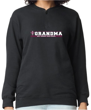 Picture of HRHS Grandma Unisex Fleece Quarter-Zip Sweatshirt